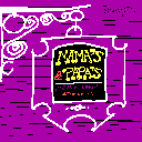 EGA rendering of the cover for Mammas and Papas - California Dreamin'